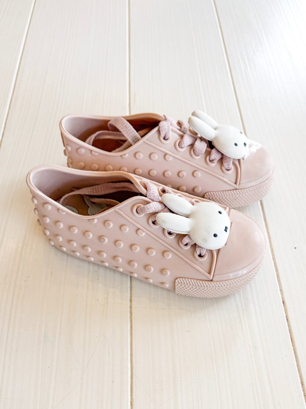 Mini Melissa Pink MINI POLIBOLHA + MIFFY BB Slip On Laced Sneakers (US 8)